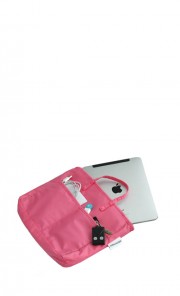 Slip-On Emma iPad Organiser Bag in Pink