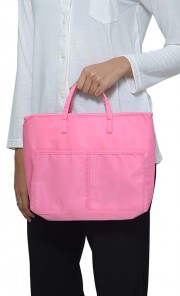 Slip-On Emma iPad Organiser Bag in Pink