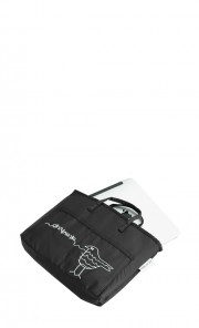 Slim Ellie Twiggy iPad Bag in Black
