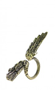 Wings Ring in Bronze