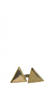 Collar Tip Ring in Gold