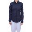 Pleated Sleeve Shirt in Navy