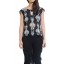 Skull Fishtail Top in Black