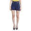 Zip Shorts in Navy