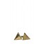 Collar Tip Ring in Gold