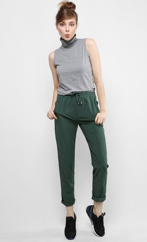 Turtleneck Top in Grey