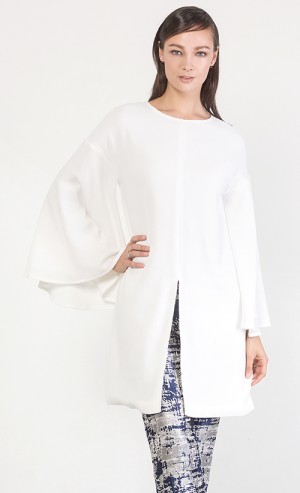 Leola Tunic Top in White
