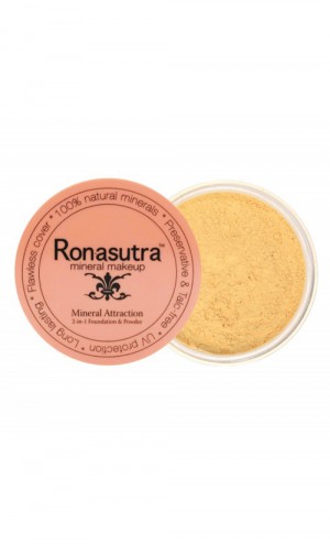 2-in-1 Mineral Foundation & Powder Sawo Yellow (02)