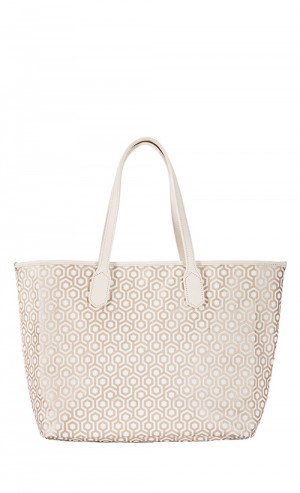 Jet Set Tote in Champagne