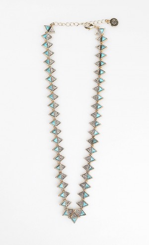 Ascension Collar Necklace in Turquoise