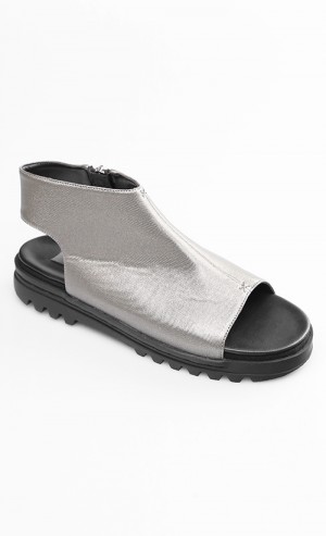 Gilda Sandals in Silver