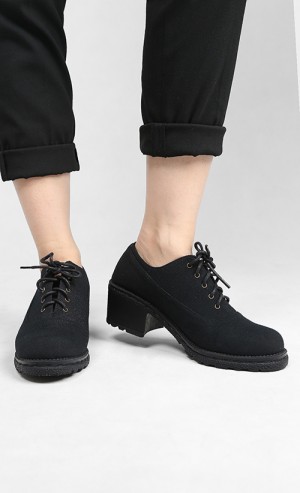 Hi Lo Boots in Black