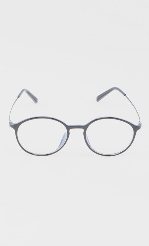 Ms Abby Glasses in Glossy Black