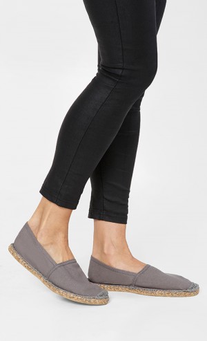 Okinawa Basic Espadrilles in Grey