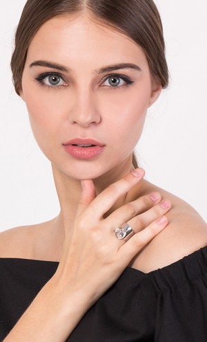 XL-Loop Ring in Silver