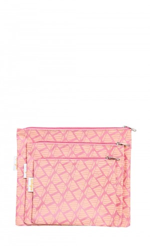 Nasi Pegang-Pegang 3-in-1 Pouch in Pink
