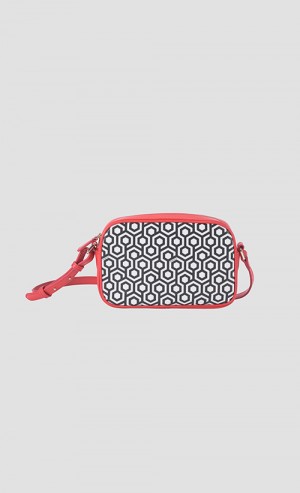 Mari Crossbody Bag in Classic Red