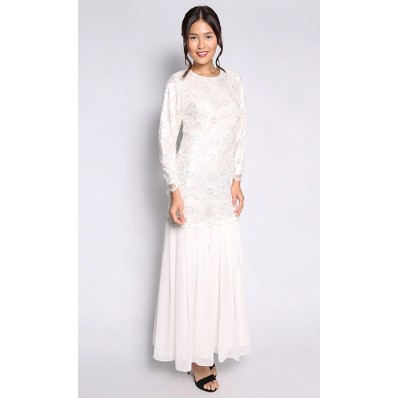 Nasution Dress in White