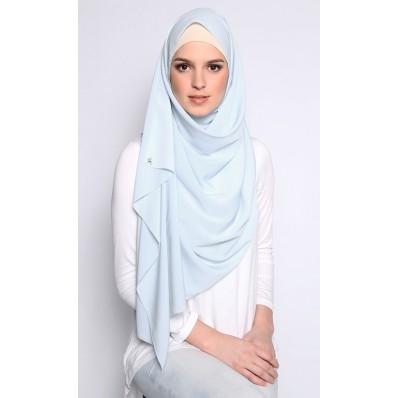 Crepe Shawl in Little Misty