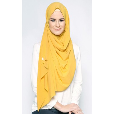 Peachskin Scarf in Golden Honey