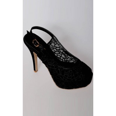 Chloe Heels in Black