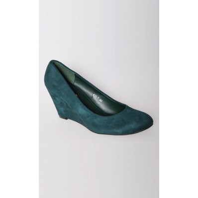 Alpha Wedges in Forest Green