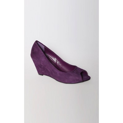 Alphie Wedges in Purple