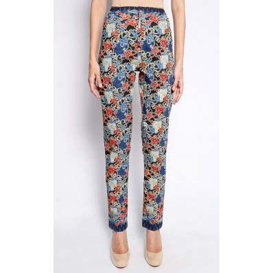 Xenia Long Pants in Dark Blue