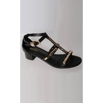 Celia Sandal in Black