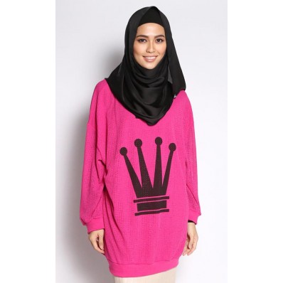 QOTD Sweater in Pink