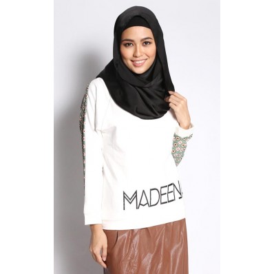Miera Sweatshirt in White