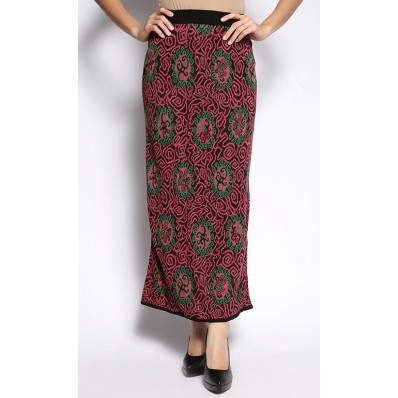 Skirt in Black and Pink