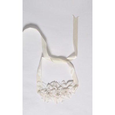 Kendra Headband in White