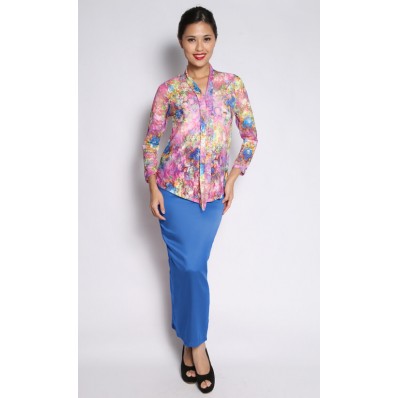 Baju Kebaya Lace in Blue