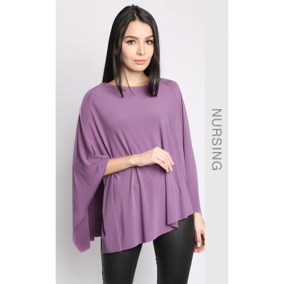 Nursing Cover in Purple