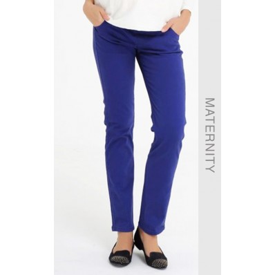 Josie Slim Skinny Pants in Royal