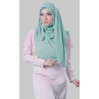 Duhaa Instant Shawl in Ice