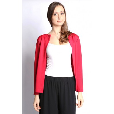 Cardi Jacket in Red