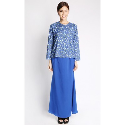 Denika Modern Kurung in Cobalt 
