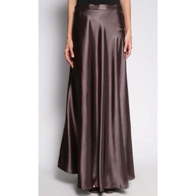 Maxi Flare Skirt in Grey