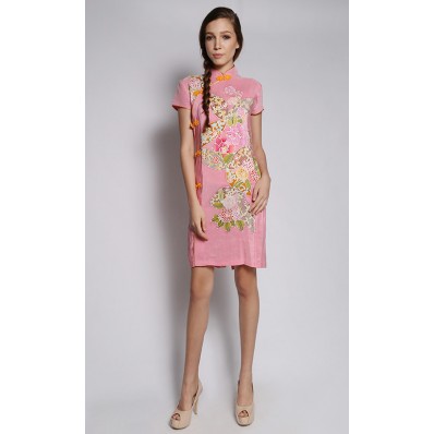 Cheong Sam in Pink