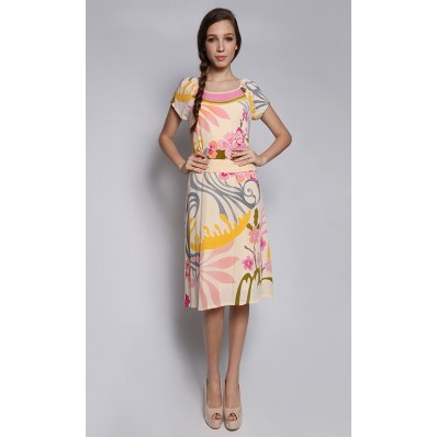 Summer Dress in Yellow