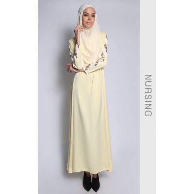Sumayyah Dress in Yellow