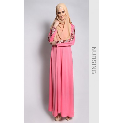 Sumayyah Dress in Pink
