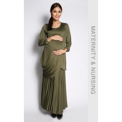  PEE-KA-BOO Kurung in Army Green