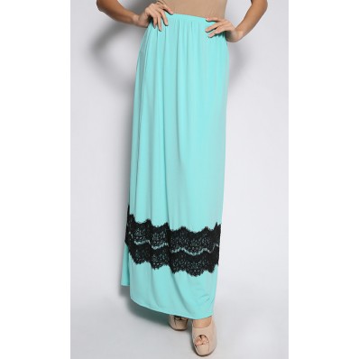 Bliss Basic Skirt in Mint Green