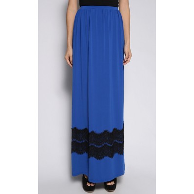 Bliss Basic Skirt in Electric Blue