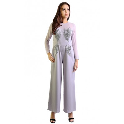 Melanie Jumpsuit in Dusty Purple