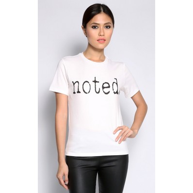 Noted T-shirt in White