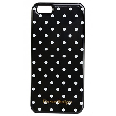 Black Polka Dots iPhone Case
